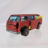 1969 Hot Wheels Redline VW Beach Bomb Red