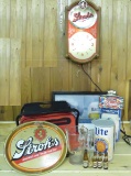 Stroh's, Hamm's and other beer collectibles