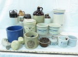 Red Wing artist in the Park & other stoneware