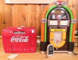 Wurlitzer & Coca-Cola modern jukebox style radios