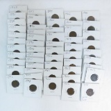 50 + Indian Head cents 1868 - 1909