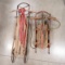 2 Vintage Runner sleds