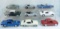 9 collectible Diecast cars 1:24 scale