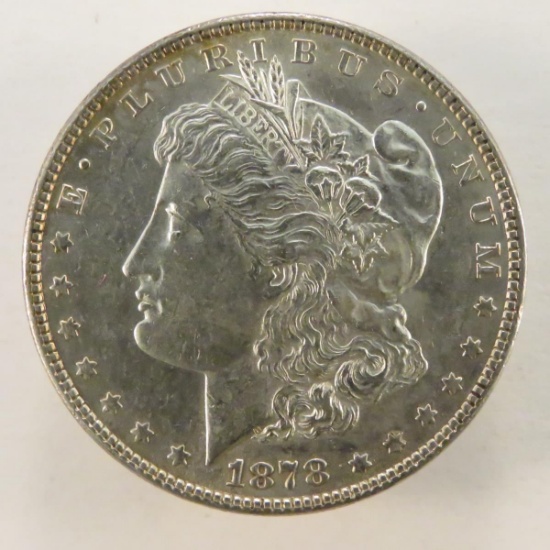 1878 Morgan Silver Dollar AU