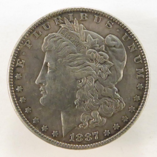 1887 Morgan Silver Dollar