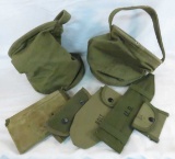 WWII US Field gear and water pails