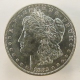 1882 S Morgan Silver Dollar AU