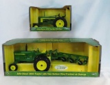 ERTL John Deere 3020 tractor with 4 bottom plow