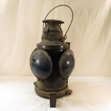 Antique Handlan St.Louis Railroad Switch Lamp