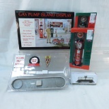 Diecast gas pump Banks NIP & Island display