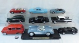 9 collectible Diecast cars & trucks 1:24 scale