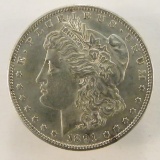 1891 S Morgan Silver Dollar AU