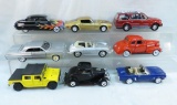 9 collectible Diecast cars & trucks 1:24 scale
