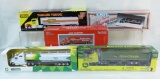 5 Diecast semi truck & trailer NIB