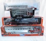 5 Diecast truck & trailers