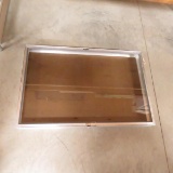 Table top display case 34x22x4