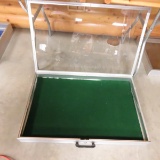 Table top display case 34x22x4