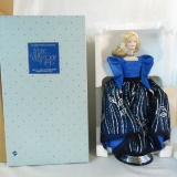 1986 Blue Rhapsody porcelain Barbie 1708 NIB