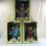 2 1984 & 1 1985 Cabbage Patch dolls -NIB
