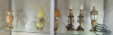 Vintage & antique table lamps and shades