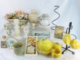 Tea set, decorative ceramic and more