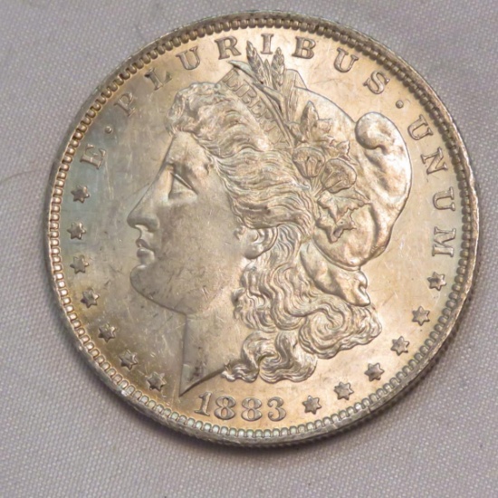 1883 O Morgan Silver Dollar AU