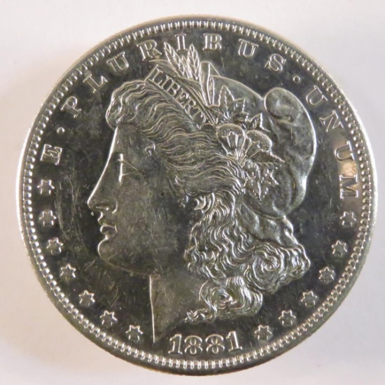 1881 S Morgan Silver Dollar