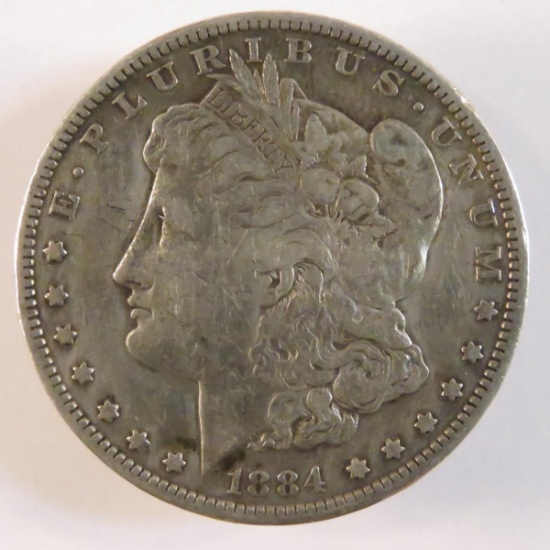 1884 S Morgan Silver Dollar