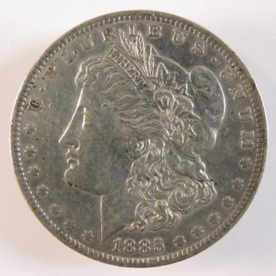 1885 O Morgan Silver Dollar