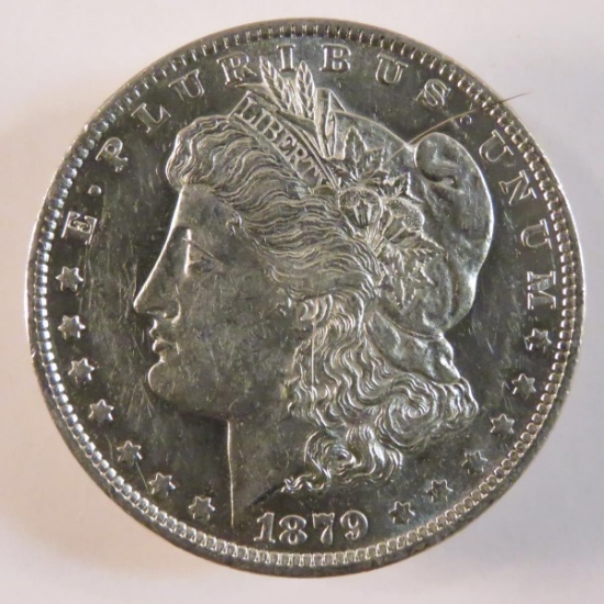 1879 O Morgan Silver Dollar