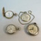 4 vintage pocket watches- not working