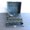 Remington Portable Typewriter with case