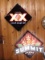 Summit & Dos Equis Light Up Plastic signs
