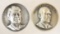 Presidents Carter & Ford 1ozt Silver medals