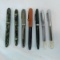 7 Fountain Pens Conklin, Parker, Esterbrook