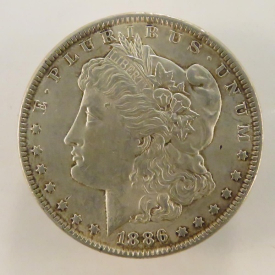 1886 Morgan Silver Dollar