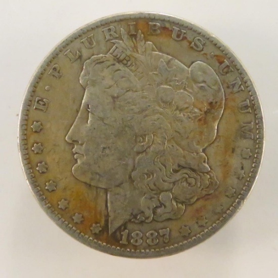 1887 Morgan Silver Dollar