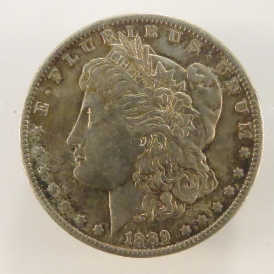 1889 O Morgan Silver Dollar