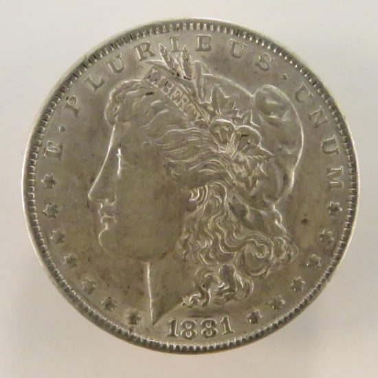 1881 Morgan Silver Dollar