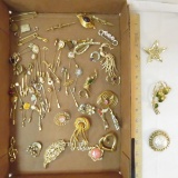 36 Stick pins & 30 vintage pins- 1 Sarah Coventry