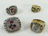 4 rings-1 Green Bay Packers, 1 USBC (Bowling)