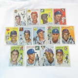 13 1954 Topps Baseball Cards