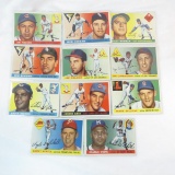 11 1955 Topps Baseball Cards