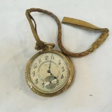 Waltham Pocket Watch with leather cord