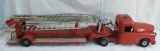Structo Fire Department Ladder Truck - 1 ladder