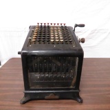 Burroughs Adding Machine with glass on 2 sides