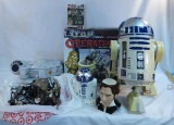 Star Wars games, mugs, figures and toys