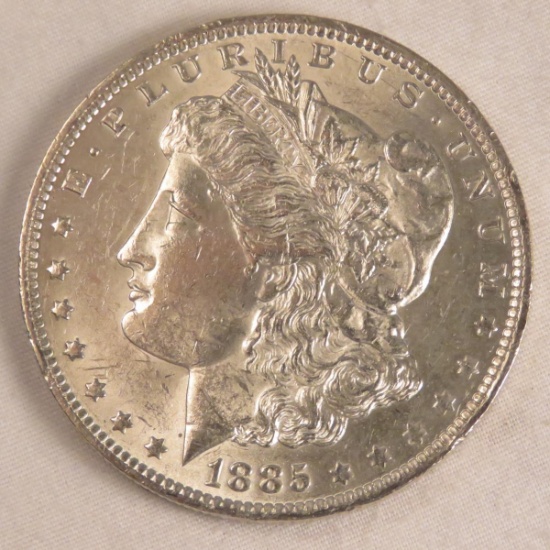 1885 O Morgan Silver Dollar