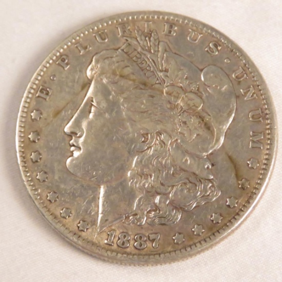 1887 Morgan Silver Dollar