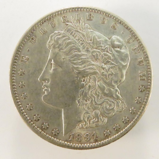 1891 S Morgan Silver Dollar